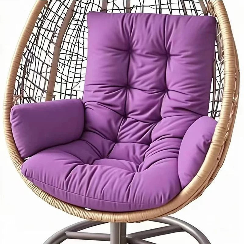 Coussin Fauteuil Suspendu Œuf Matelassé, Dossier et Côtés, 120 x 60 cm, vue 13