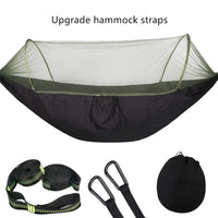 Hamac de Camping Pop-Up avec Moustiquaire, Nylon 210T, 250 x 120 cm, 8 Coloris, vue 15