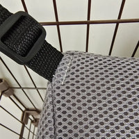 Hamac pour Chat à Suspendre en Cage, Maille Respirante avec Pompon, vue 2
