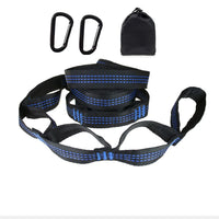 Sangles de Hamac en Polyester, Paire de 2 m ou 2,8 m, 5+1 ou 14+1 Boucles, avec Sac, vue 2