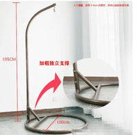 Support de Fauteuil Suspendu Acier Pied Rond 195 cm, 3 Finitions, vue 10