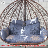Housse de Coussin Double pour Fauteuil Suspendu 2 Places, Coton, 17 Modèles, vue 15