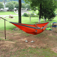 Hamac de camping double léger en nylon 300 x 200 cm, 6 coloris, vue 4