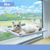 Hamac pour Chat de Fenêtre Suspendu à Ventouses, 4 Coloris, avec ou sans Canne à Jouets, vue 8