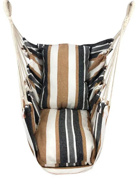 Chaise Hamac Suspendue en Toile de Coton, 14 Modèles, Cordes et Sac, vue 13