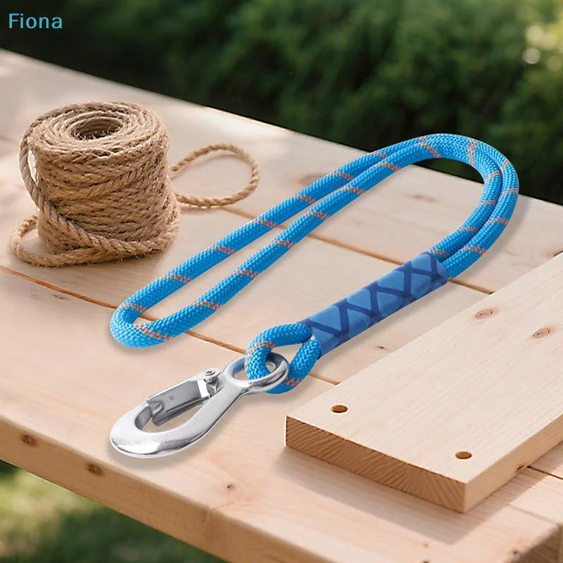 Corde de Suspension en Nylon avec Crochet Métallique pour Hamac, 62 cm, vue 4
