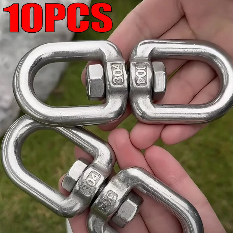 Émerillon Double Inox 304 pour Hamac et Fauteuil Suspendu, M4 à M10