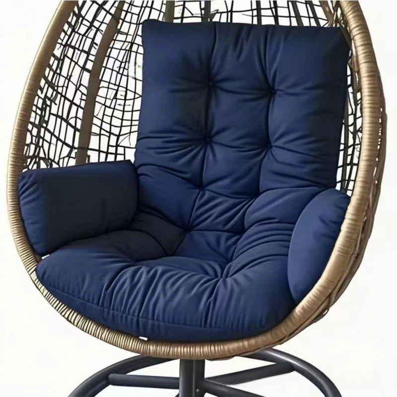Coussin Fauteuil Suspendu Œuf Matelassé, Dossier et Côtés, 120 x 60 cm, vue 12