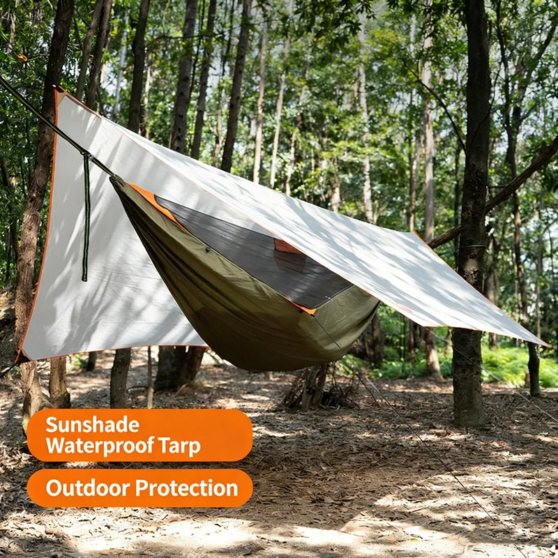 Hamac de Camping Moustiquaire, Bâche et Matelas, 4 Articles à la Pièce, vue 6