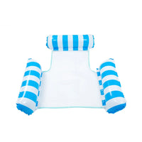 Hamac Gonflable de Piscine Flottant en PVC avec Appui-Tête, 110 x 100 cm, vue 15