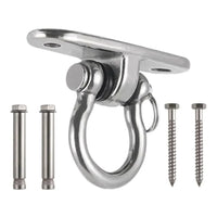 Platine de Suspension Pivotante Inox 304 pour Hamac et Chaise Suspendue, vue 9