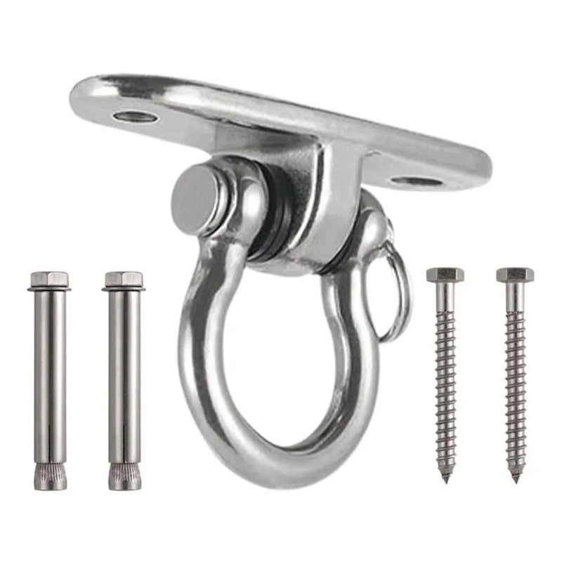 Platine de Suspension Pivotante Inox 304 pour Hamac et Chaise Suspendue, vue 9
