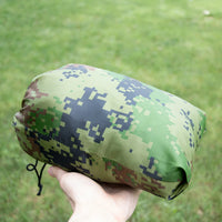 Hamac de Camping Camouflage Réversible avec Moustiquaire, 1 Place, Sangles et Mousquetons, vue 6