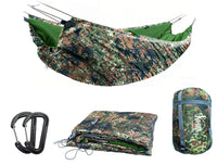 Hamac de Camping avec Moustiquaire à la Pièce, Bâche, Matelas et Sac de Couchage, vue 7