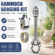 Crochet Pivotant Inox pour Hamac et Fauteuil Suspendu, avec Roulement à Aiguilles