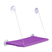 Hamac suspendu de fenêtre pour chat en toile Oxford, fixation à ventouses, 55 x 35 cm, vue 8