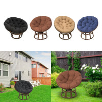 Coussin Fauteuil Suspendu Rond Épais 40 cm, Assise Capitonnée, vue 6