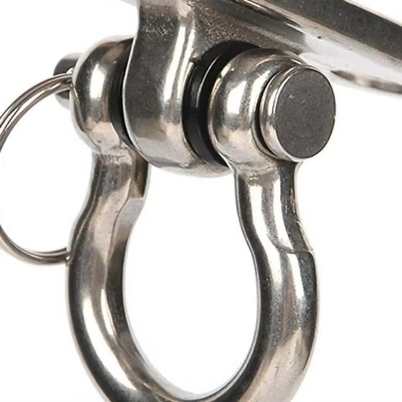 Platine de Suspension Pivotante Inox 304 pour Hamac et Chaise Suspendue, vue 4