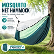 Hamac de Camping avec Moustiquaire Zippée, Polyester, 270 x 140 cm
