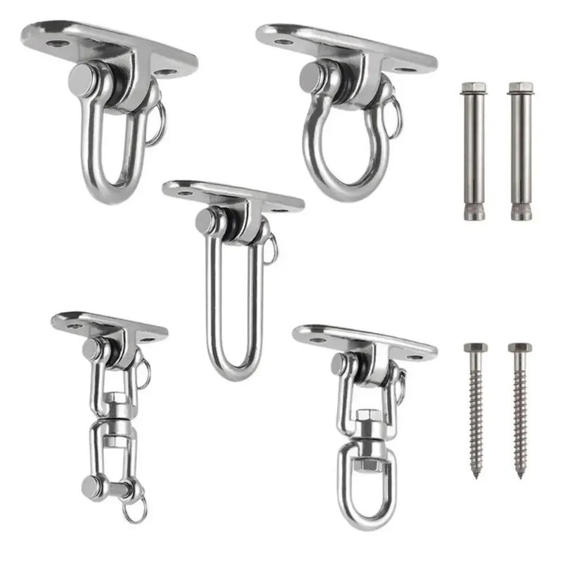 Support de Hamac et Balançoire Plafond ou Mur, Acier Inoxydable 304, 4 Modèles, vue 4