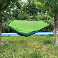 Hamac Moustiquaire de Camping en Nylon, Filet à Arceaux, 220 x 100 cm, vue 3