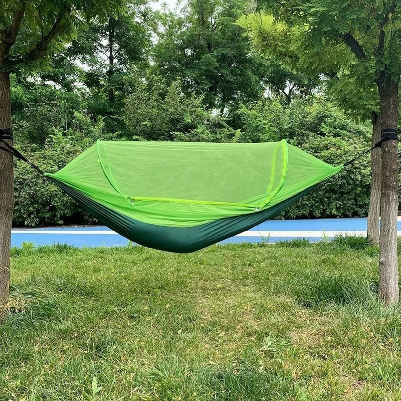 Hamac Moustiquaire de Camping en Nylon, Filet à Arceaux, 220 x 100 cm, vue 3