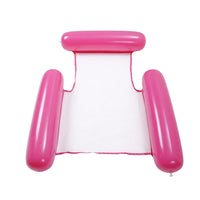 Hamac Gonflable de Piscine Flottant en PVC avec Appui-Tête, 110 x 100 cm, vue 19