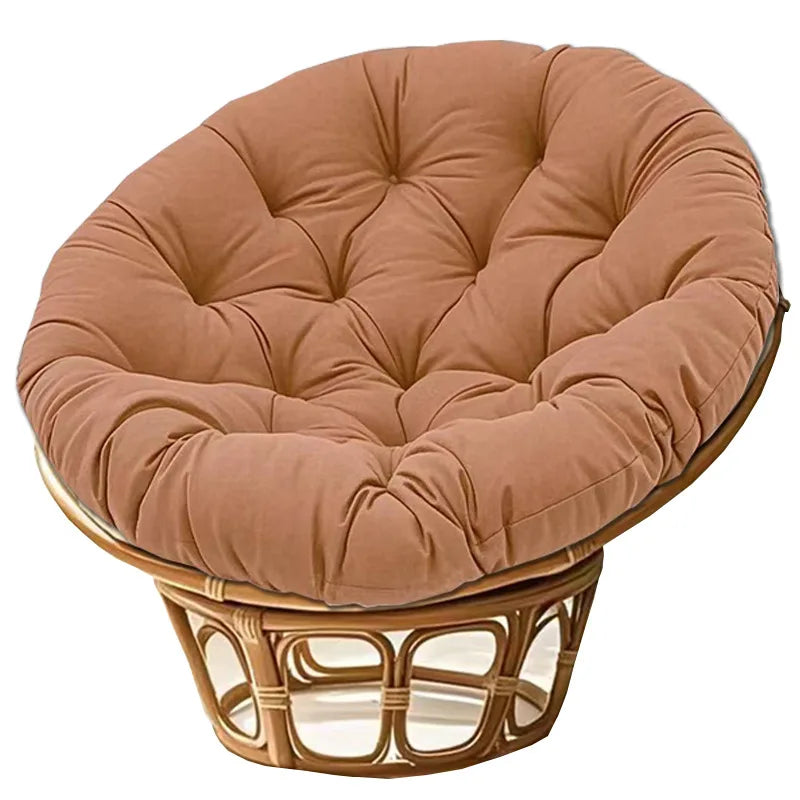 Coussin rond épais pour fauteuil suspendu, polyester, vue 6