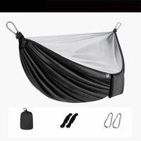 Hamac de Camping Double avec Moustiquaire Intégrée, Polyester, 270 x 140 cm, 5 Coloris, vue 10