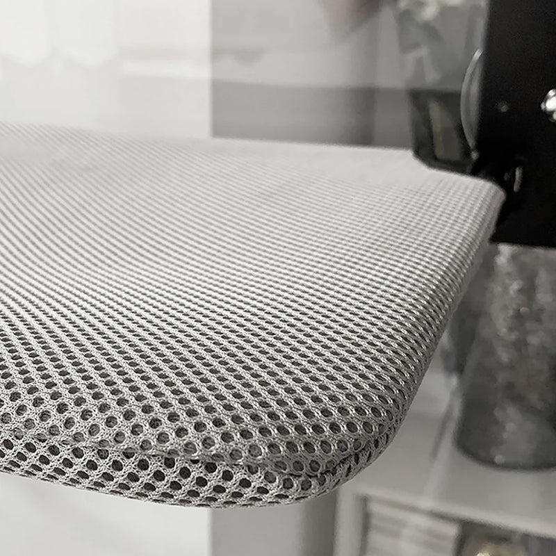 Hamac pour Chat de Fenêtre Pliable à Ventouses, Étagère en Maille Grise, 56,5 x 30 cm, vue 3