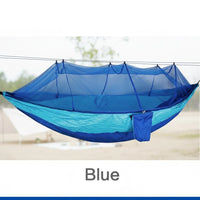 Hamac de randonnée double avec moustiquaire, tissu 210T, 260 x 140 cm, 5 coloris, vue 9
