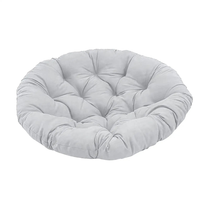Coussin Fauteuil Œuf Rond 40 cm pour Fauteuil Papasan, Polyester et Coton, vue 7