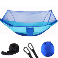 Hamac de Camping Pop-Up avec Moustiquaire, Nylon 210T, 250 x 120 cm, 8 Coloris, vue 16