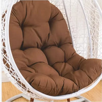 Coussin Fauteuil Œuf Épais 120 x 80 cm, Tissu Brossé, 13 Coloris, vue 6