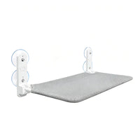 Hamac pour Chat Fenêtre Pliable, Cadre Blanc, Housse Blanche ou Grise, 52 ou 60 cm, vue 7