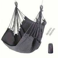 Chaise Hamac Suspendue en Toile de Coton, 14 Modèles, Cordes et Sac, vue 2