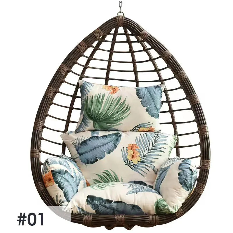 Housse de Rechange pour Coussin de Fauteuil Suspendu, Polyester, 15 Modèles, vue 17