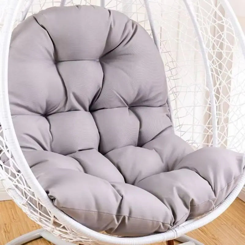 Coussin Fauteuil Œuf Épais 120 x 80 cm, Tissu Brossé, 13 Coloris, vue 7