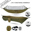 Hamac de Camping Pop-Up avec Moustiquaire, Nylon 210T, 250 x 120 cm, 8 Coloris