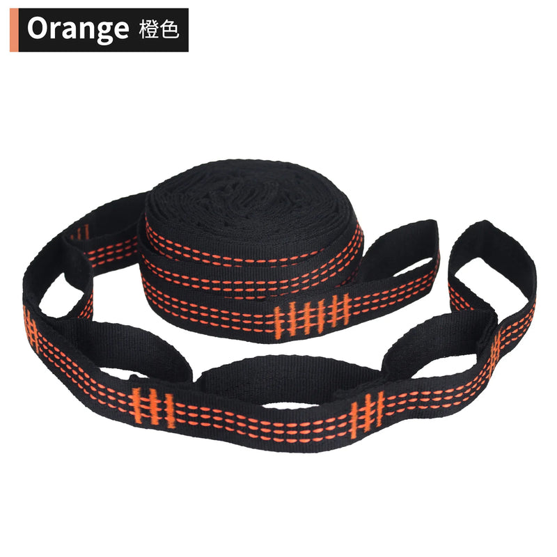 Sangles de Hamac Réglables à 14 Boucles, Paire de 2,8 m avec Sac de Rangement, vue 8