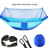 Hamac de Camping Pop-Up avec Moustiquaire, Nylon 210T, 250 x 120 cm, 8 Coloris, vue 21