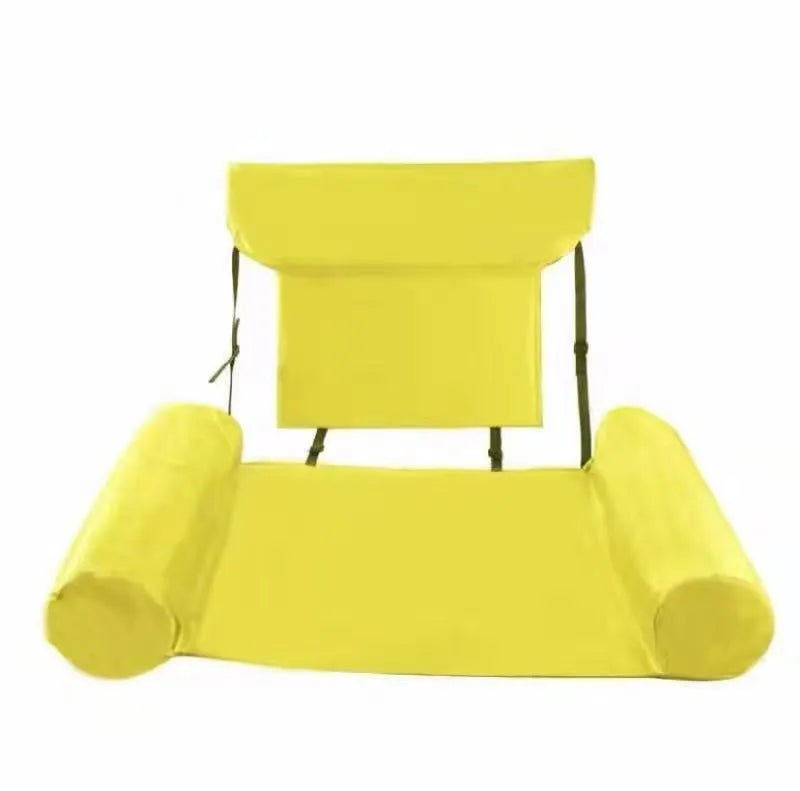 Hamac Gonflable de Piscine en Forme de Fauteuil Flottant, Pliable, 100 x 120 cm, vue 7