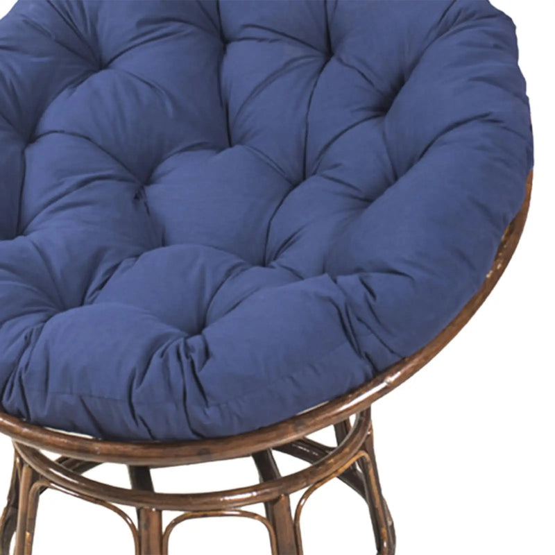 Coussin Fauteuil Suspendu Rond Épais 40 cm, Assise Capitonnée, vue 4