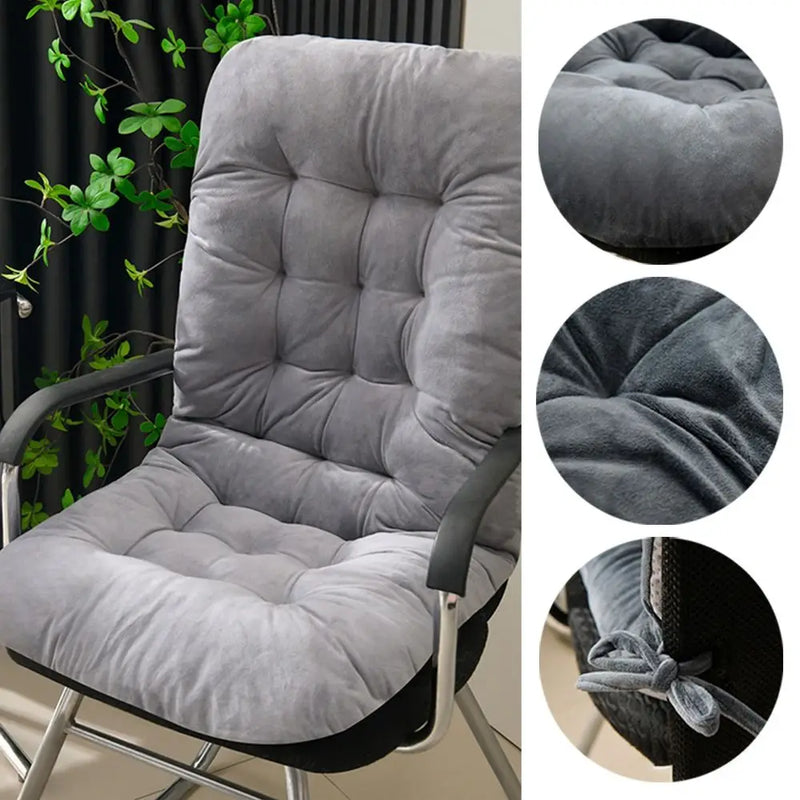 Coussin long matelassé en coton pour chaise hamac et fauteuil, 45 x 93 cm, vue 2
