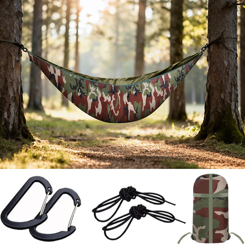 Sous-Couette pour Hamac 3 Saisons 240 x 135 cm, Camouflage ou Vert Militaire