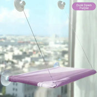 Hamac pour Chat Fenêtre à Câbles et Ventouses, Housse Amovible Lavable, 7 Coloris, vue 13