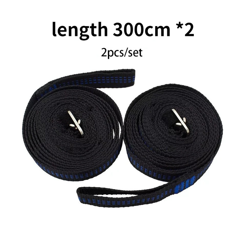 Sangles de Hamac Réglables 300 cm avec Boucle Métal, Paire pour Arbres, vue 6