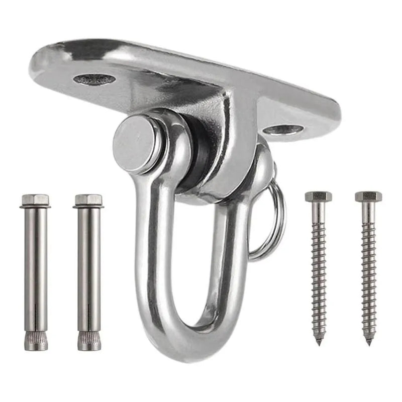 Platine de Suspension Pivotante Inox 304 pour Hamac et Chaise Suspendue, vue 8