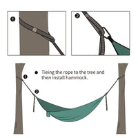 Sangles pour Hamac 200 cm à Boucles Réglables, Polyester, 2 Pièces, vue 5