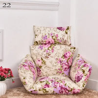 Housse de Coussin Fauteuil Œuf Suspendu avec Appui-Tête, Sans Garnissage, 32 Modèles, vue 5